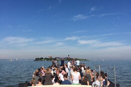 Vaar van Almere naar Pampus of Muiderslot