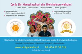 24 mei a.s. Open Dag op de Shri Ganesha School!