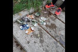 Ploggen in Almere tijdens de World Cleanup Day