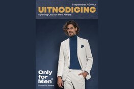 Donderdag 5 september opening Only for Men Almere