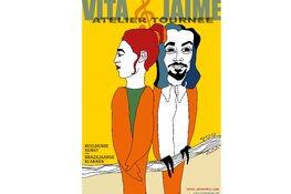 Swingende samba's, ontroerende ballades en aanstekelijke bossa's, in een atelier vol met beeldende kunst