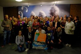 Vrijwilligers Stad & Natuur ontvangen Growing Green speld