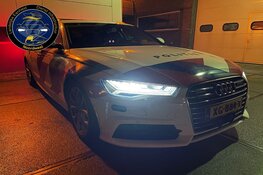 Met 206 km per uur over de A6. Auto in beslag genomen