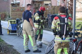 Brand in woning Almere
