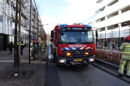 Brand in winkelcentrum Almere