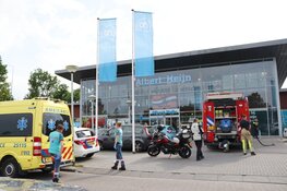 Brandje bij Albert Heijn in Almere