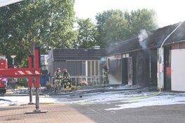 Grote brand in pand Almere