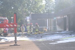 Grote brand in pand Almere