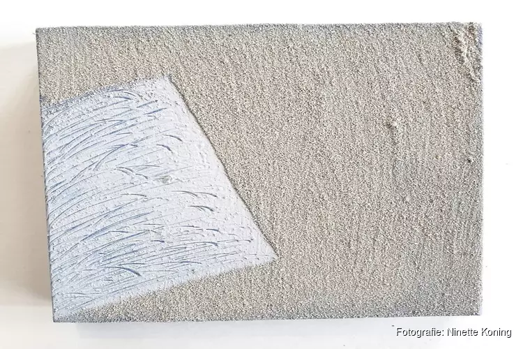 Artist in residence Ninette Koning bij Atelier StrandLAB