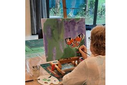 Nieuwe deelnemers gezocht voor schilderlessen voor mensen met afasie