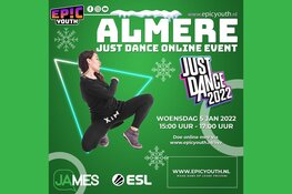Epic Youth & JAMES organiseren online Fortnite toernooi en Just Dance activiteit voor jongeren in Almere