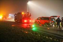 Automobilist vlucht na ongeval in Almere