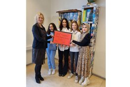 Brugklassers ontwerpen groen schoolplein Buitenhout College