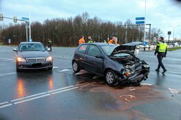 Automobilist gewond bij aanrijding in Almere