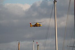Zoekactie bij haven Almere, omgeslagen boot aangetroffen