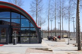 Naar het strand in Almere Centrum