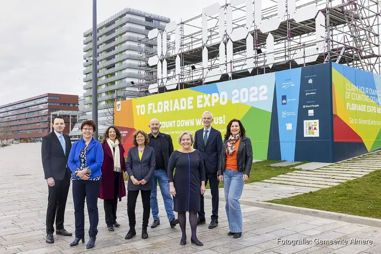 College van burgemeester en wethouders kijkt uit naar start Floriade
