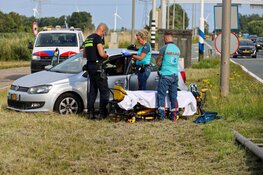 Gewonde bij kopstaartbotsing op Waterlandseweg