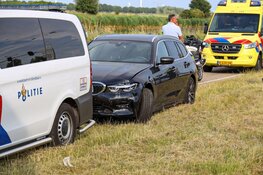 Gewonde bij kopstaartbotsing op Waterlandseweg