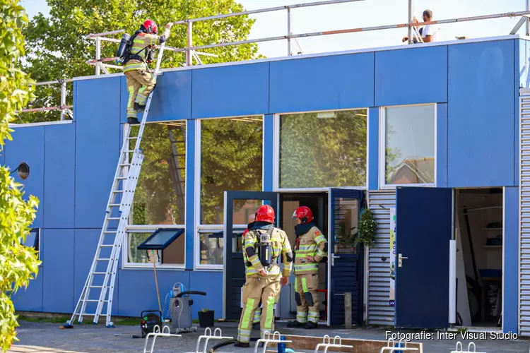 Brand in school in Almere