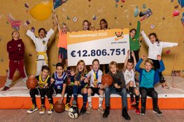 Verenigingen verpulveren Grote Clubactie record: € 12.8 miljoen. 25 verenigingen uit Almere droegen bij aan dit succes.