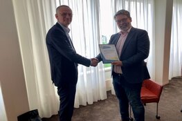 Gedeputeerde Michiel Rijsberman ontvangt titel  ‘erevoorzitterschap’ voor inzet Nationaal Park Nieuw Land