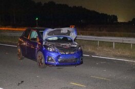 Gewonde en veel schade bij ongeval op A27