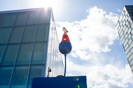 Kunstwerk Street Art Frankey feestelijk onthuld op Esplanade