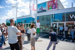 Kunstwerk Street Art Frankey feestelijk onthuld op Esplanade