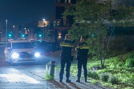 Explosie op galerij van flat in Almere