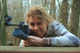 Leer luchtbuks schieten in een open inschrijving