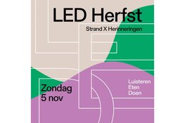 Programma LED Herfst is bekend