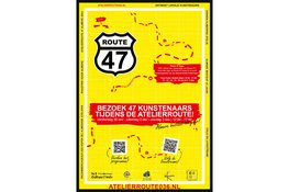 Stichting Art Culture organiseert atelierroute Route 47