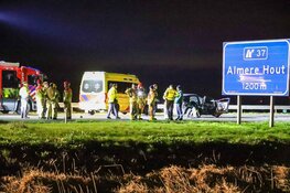 Dodelijk ongeval op A27 bij Almere