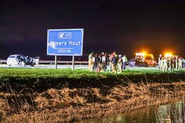 Dodelijk ongeval op A27 bij Almere