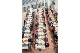 Keti Koti Tafel in Kunstlinie Almere