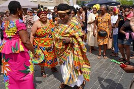 Herdenking en viering Keti Koti festival 2024