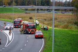 Eenzijdig ongeval op A27 bij Almere