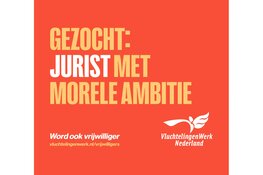 VluchtelingenWerk doet beroep op morele ambitie van juristen in Almere
