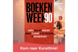 23 maart gratis entree Kunstlinie met het boekenweekgeschenk