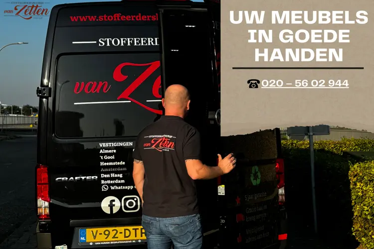 Welkom bij Stoffeerdersbedrijf Van Zetten, dé meubelstoffeerderij Almere