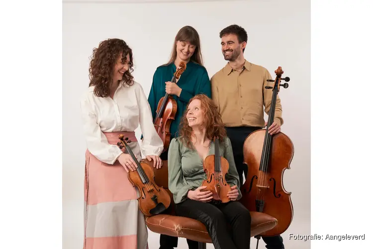 Belinfante Quartet brengt unieke mix van muziek en poëzie naar Almere Haven