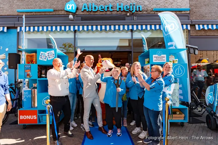 Topdrukte bij vernieuwde Albert Heijn Almere Buiten Centrum