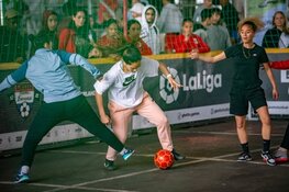 Internationale Ghetto Football League tijdens Urban Sports Games in Almere