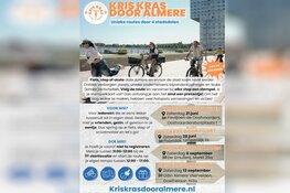 Ontdek Almere Buiten op de fiets tijdens Kris Kras op zaterdag 21 juni