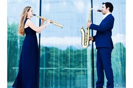 Swingend slotconcert met het Noota Saxofoon Duo