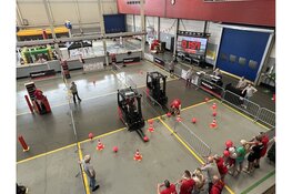 Tomasz Gajek van Voestalpine is beste heftruckchauffeur van Nederland 2025