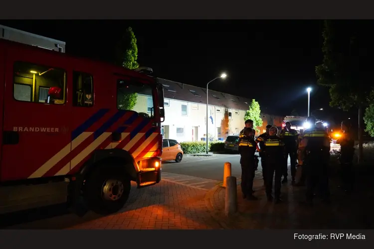 Brandweer ingezet na explosie bij woning Almere