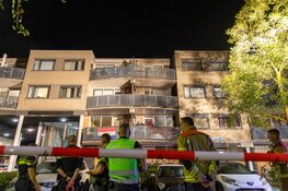 Woning onbewoonbaar na brand op balkon