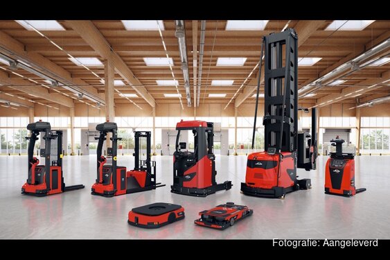 End-to-end automatisering met nieuwe Linde trucks